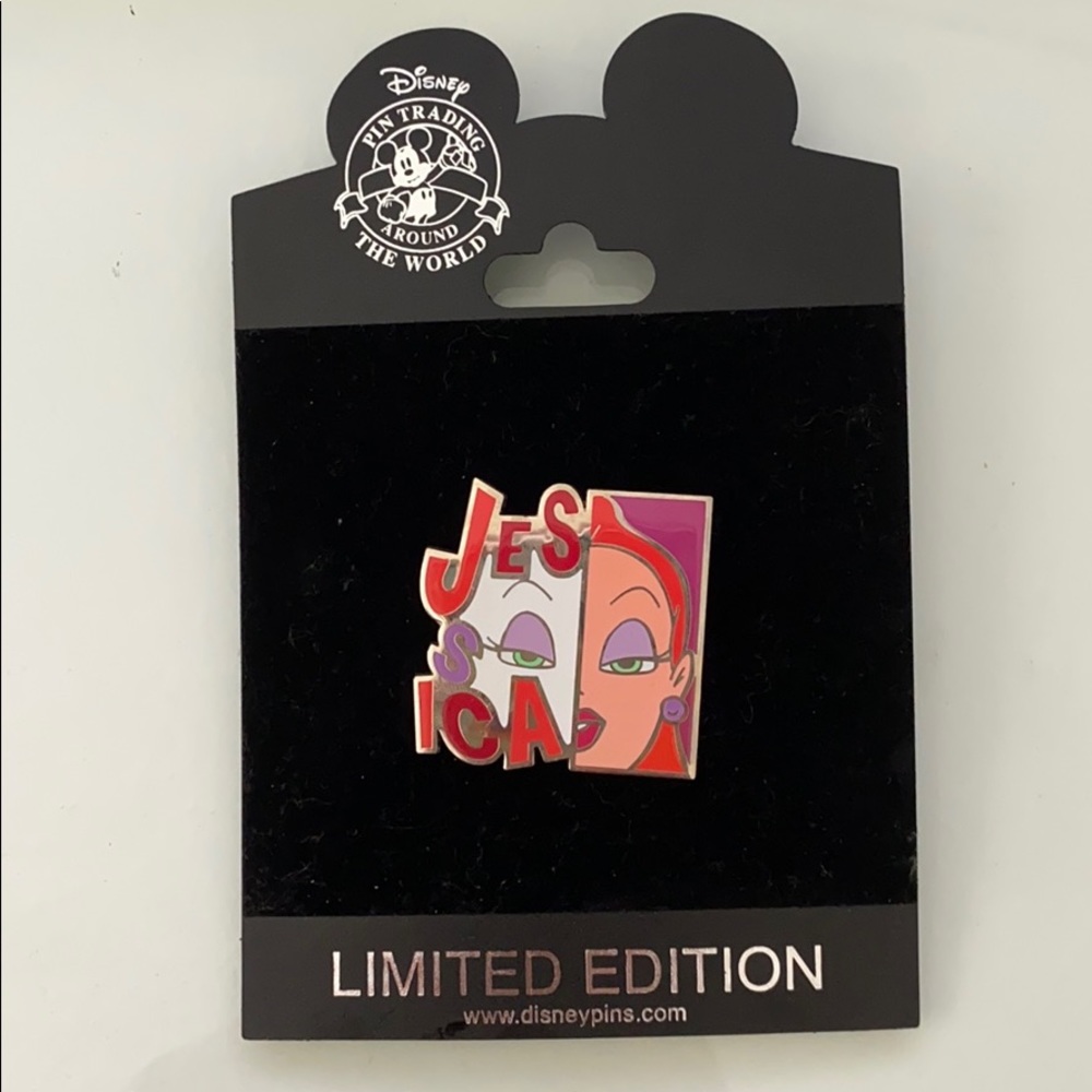 Disney Pins Jessica Rabbit Modern Art Name LE pin